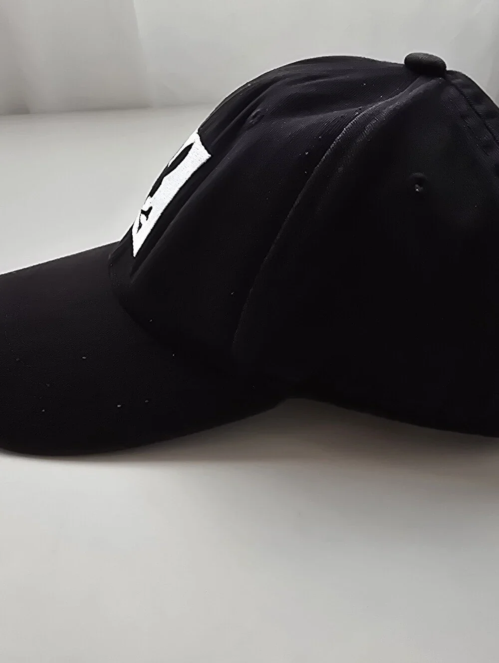 Psycho Bunny Black Logo Snapback Baseball Cap Hat One Size